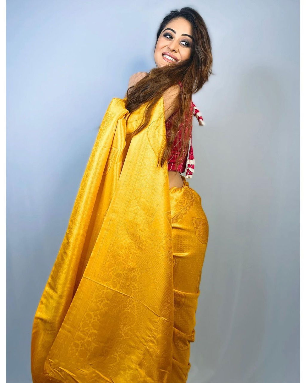 Ynf Nayani Latest Designer Fancy Party Wear Silk Saree Collection